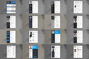 20 in 1 Resume Bundle, a Resume Template by Saman Osama (Thumbnail 2 of 14)