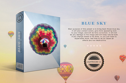 Blue Sky - Lightroom Preset