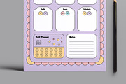 Weekly And Daily Planner Template, a Stationery Template by MightyDesign (Thumbnail 3 of 8)