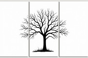 Multi-Panel Tree Silhouette Laser, an Illustration by balal (Thumbnail 5 of 9)