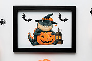 Halloween clipart, spooky graphics, an Object Graphic by MajorArtTm (Thumbnail 5 of 6)