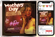 Mothers Day Celebration Event Flyer, a Flyer Template by regalDRAW (Thumbnail 1 of 3)