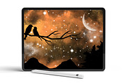 Galaxy Creator Kit for Procreate, a Brush Add-On by theinkaffair (Thumbnail 7 of 9)