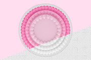Tiered cake Mockup set. PSD mockup., a Product Mockup by NatalyaZelenova (Thumbnail 7 of 7)