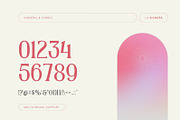 La Signora - Display Serif, a Serif Font by Nirmana Visual (Thumbnail 8 of 9)