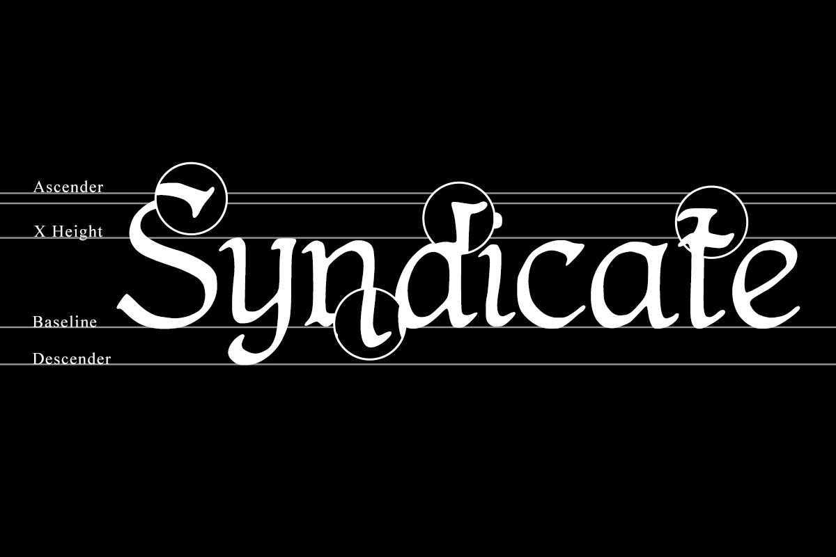Black Eather - Vintage Elegant Font, a Blackletter Font by Pandeka Studio (Photo 2 of 9)