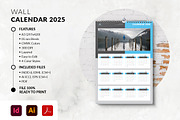 2025 A3 Wall Calendar Template, a Stationery Template by MstArtwork (Thumbnail 1 of 6)