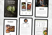 Minimal Recipe Ebook Template, a Magazine Template by PittaFinePrint (Thumbnail 3 of 7)