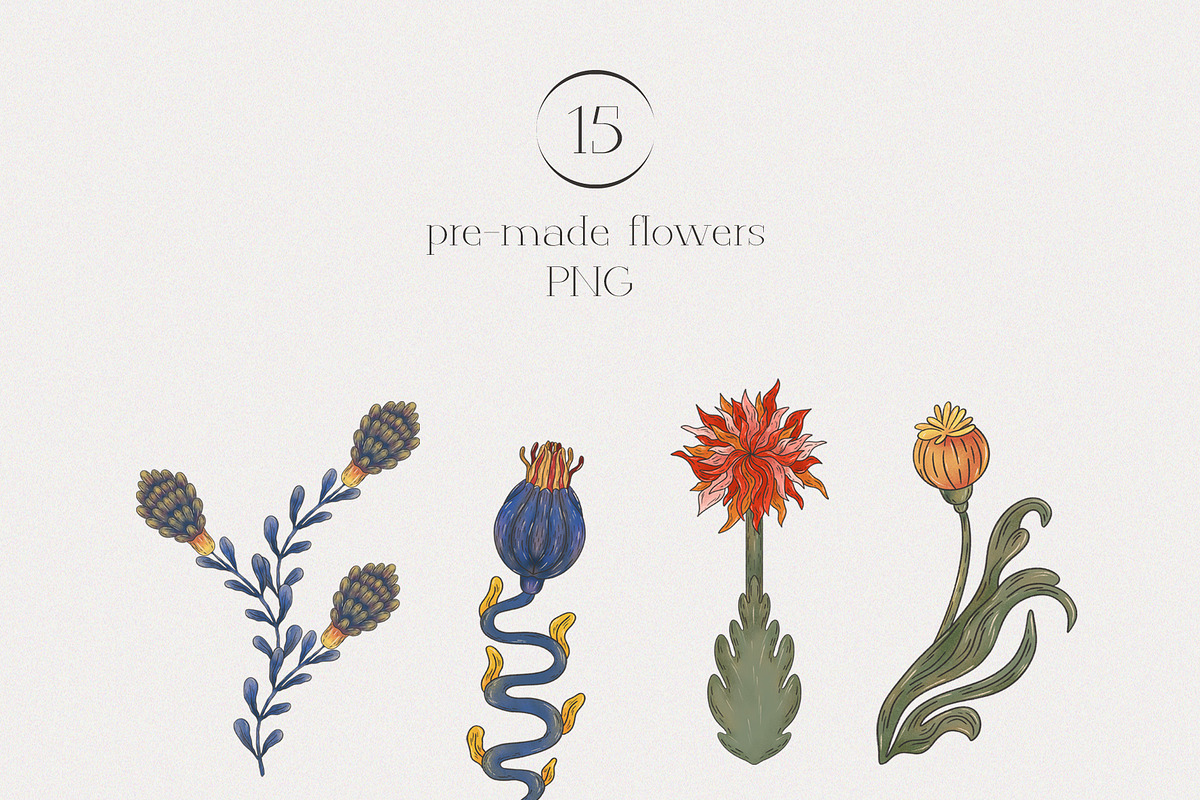 Fabulous Botany, a Texture Illustration by Natali Batu (Photo 6 of 9)