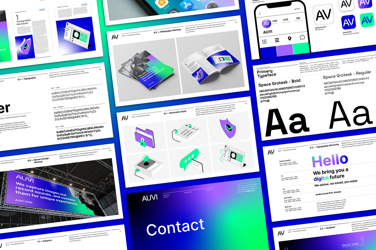 Absolute | Brand Guidelines - Figma, a Presentation Template by Typefool's Shop (Photo 11 of 12)
