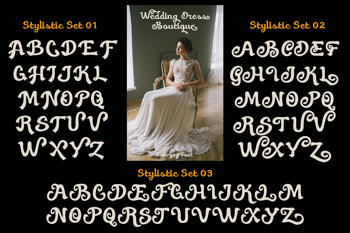 Eliavony Retro Script, a Script Font by madeDeduk (Photo 5 of 8)