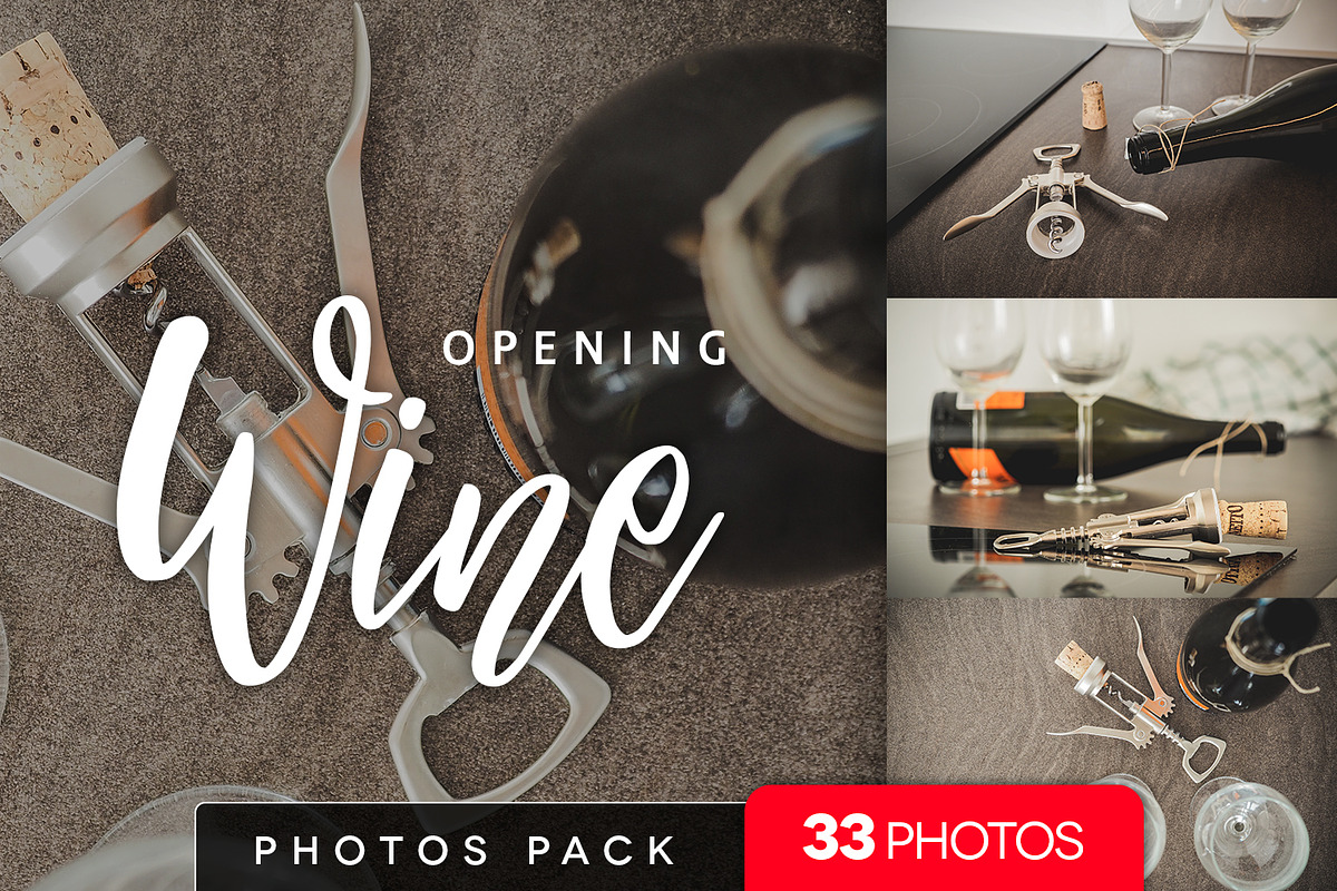 Opening wine /33 pics, a Templates & Theme by tydla (Photo 1 of 7)