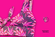 Female Beachwear Scene Mockup, an Apparel Mockup by Designertale (Thumbnail 5 of 7)