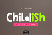 Childish Font, a Font by YandiDesigns (Thumbnail 1 of 4)