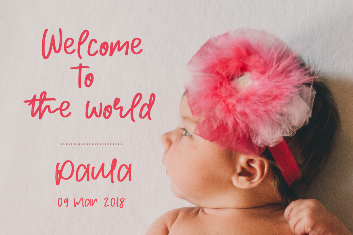 Playful | Handlettered Font preview 7