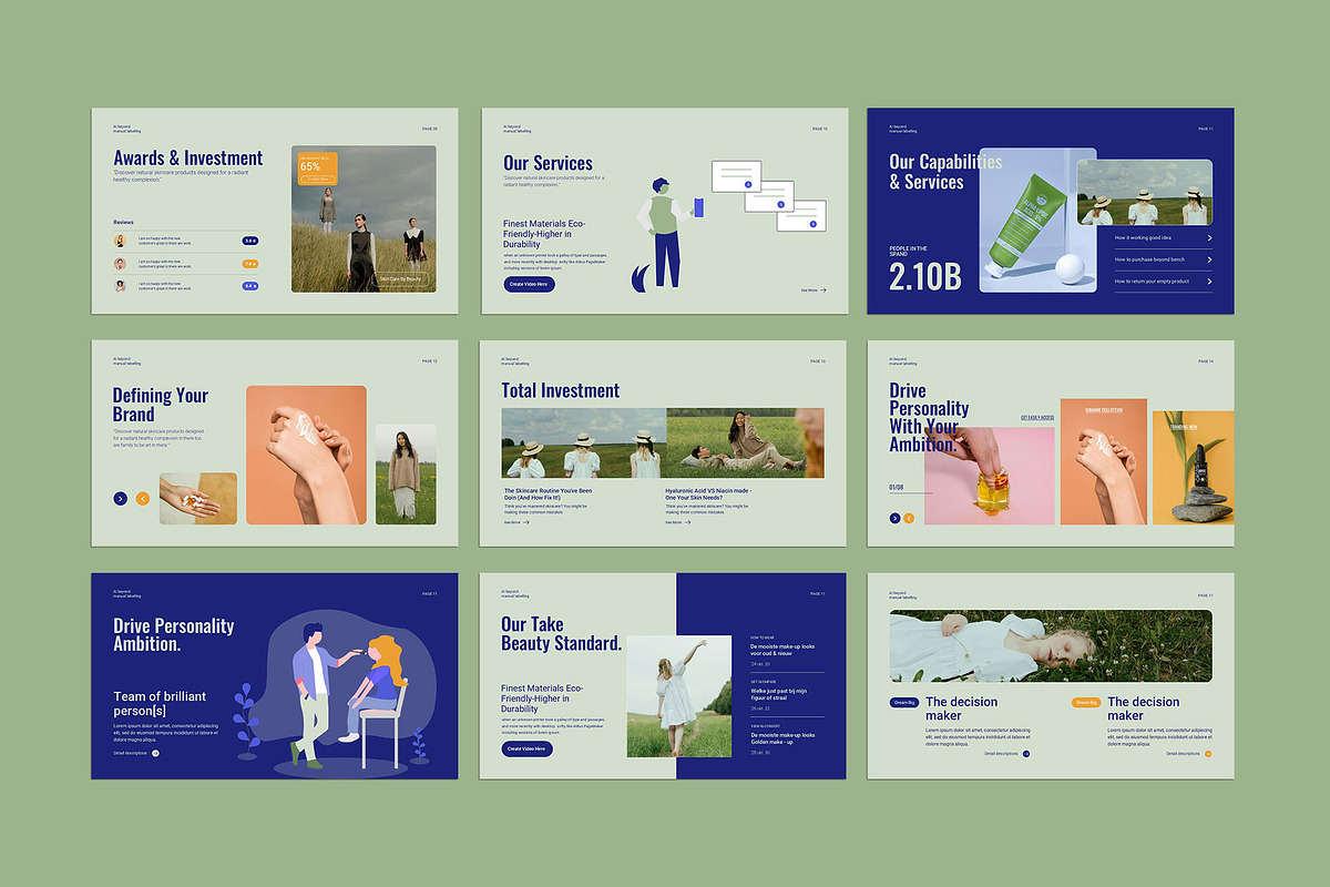 Creative Agency Pitch Deck, a Presentation Template by KreateTribe (Photo 2 of 5)