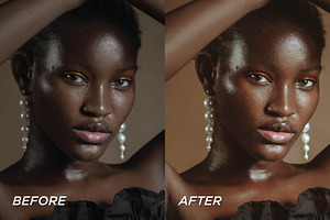 15 Dark Skin LR Preset, Video Filter