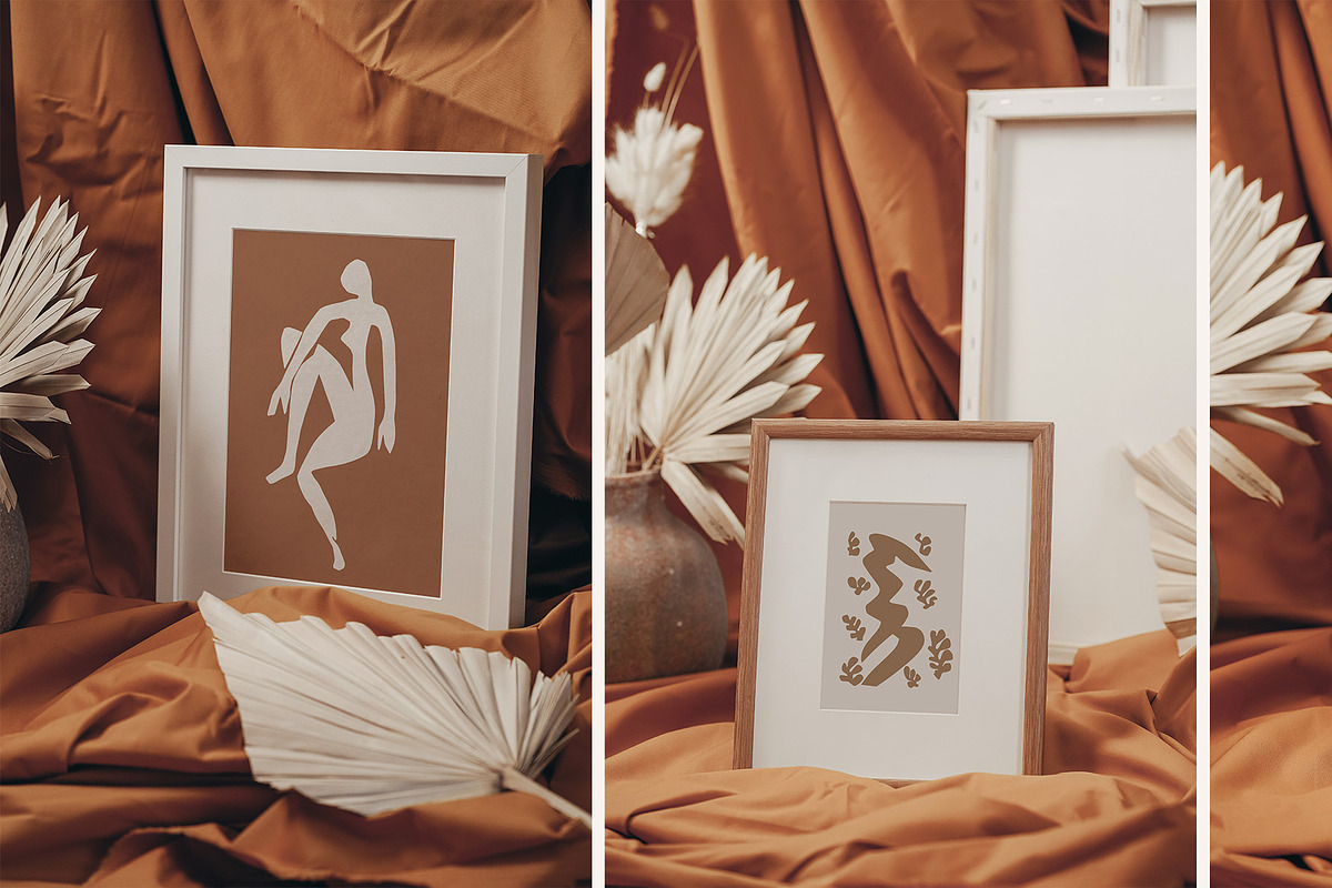 Artwork Canvas & Frame Mockups, a Card Template by Artcoast Studio (Photo 1 of 8)