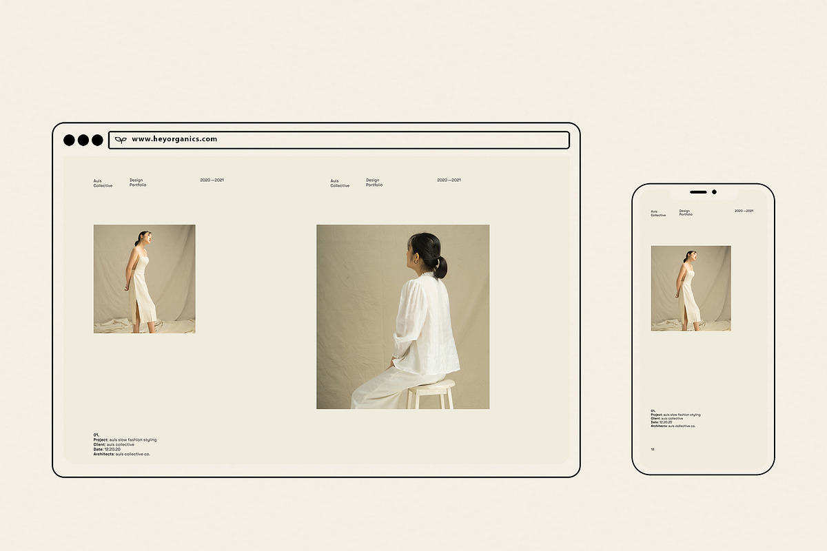 Minimal Line Device Mockups, an iPad Mockup by HelloKarla (Photo 2 of 11)