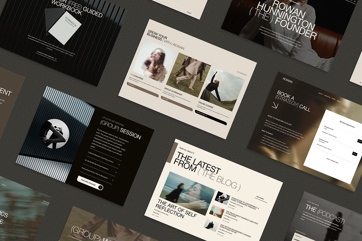 Bold Squarespace Template, a Squarespace Template by Glowup Online (Photo 2 of 9)