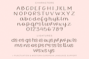 Honeysweet Script, a Script Font by Beck McCormick (Thumbnail 10 of 10)