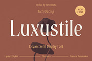 Luxustile – Elegant Serif Font, a Serif Font by MERCI STUDIO (Thumbnail 1 of 9)
