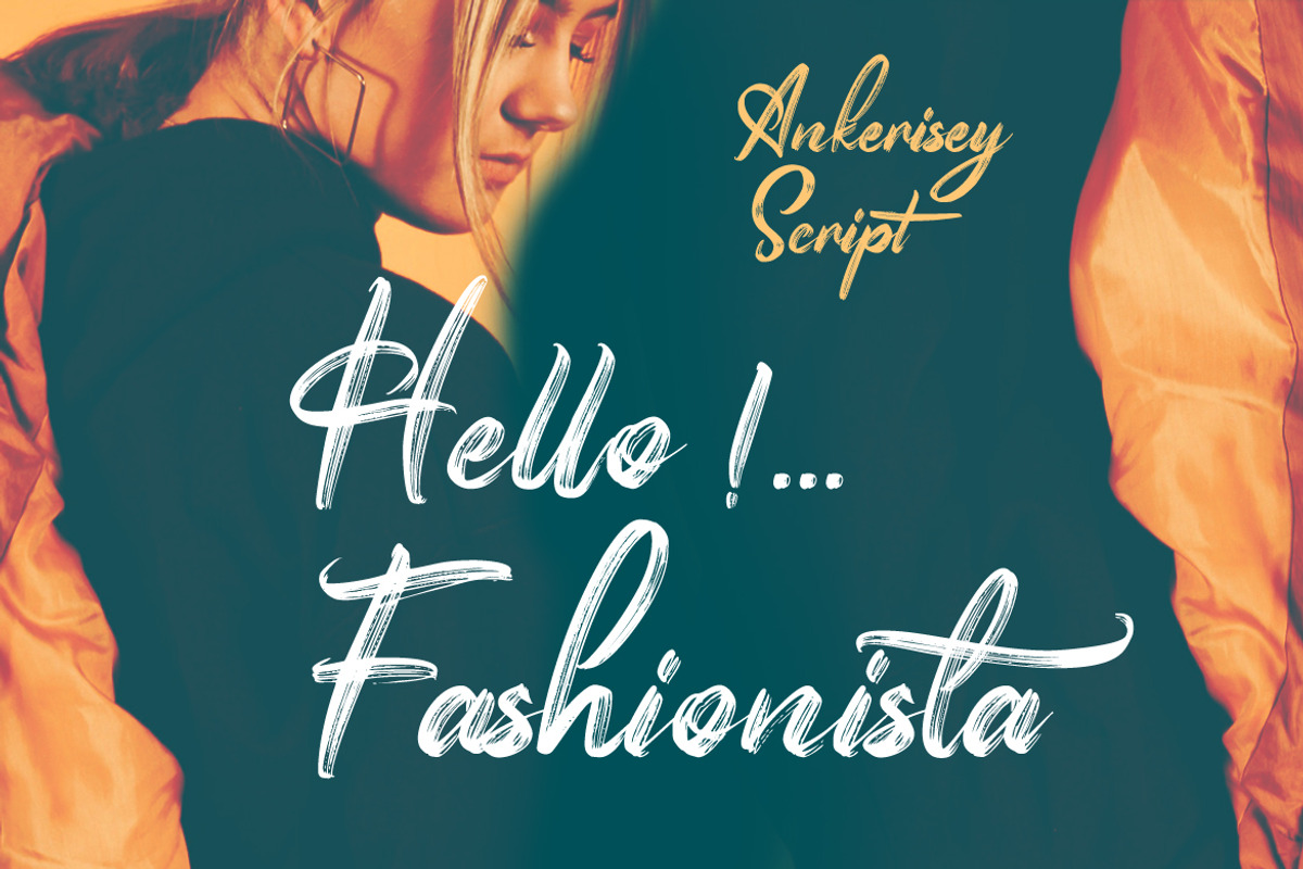 Ankerisey - Handwritten Font preview 2