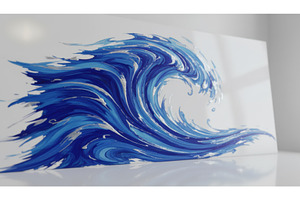 Dynamic painting capturing powerful, an Abstract Photo by Igor Tichonow