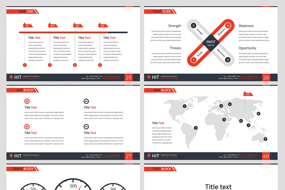 HIT - Professional Google Slides, a Presentation Template by HiSlide.io
