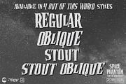 Space Phantom - Retro Sci-Fi Font, a Font by Remedy667 (Thumbnail 9 of 10)
