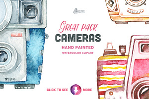 Great Pack! Cameras Clipart