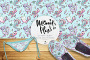 Baby Mermaids & Unicorns Patterns, a Pattern Graphic by KaramfilaS (Thumbnail 11 of 14)
