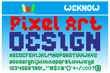 glitch font