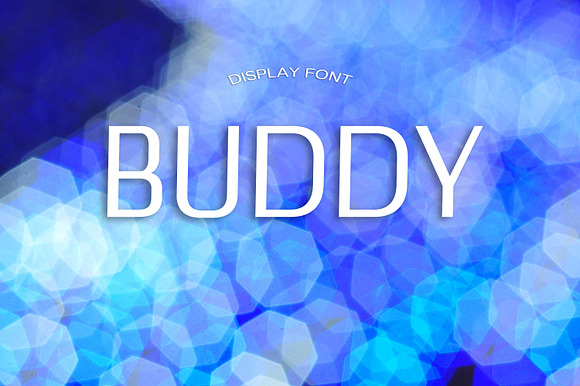 BUDDY font preview 4