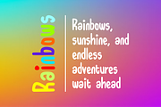 Dubbelle Organic & Informal Font, a Sans Serif Font by idealistudio (Thumbnail 5 of 5)