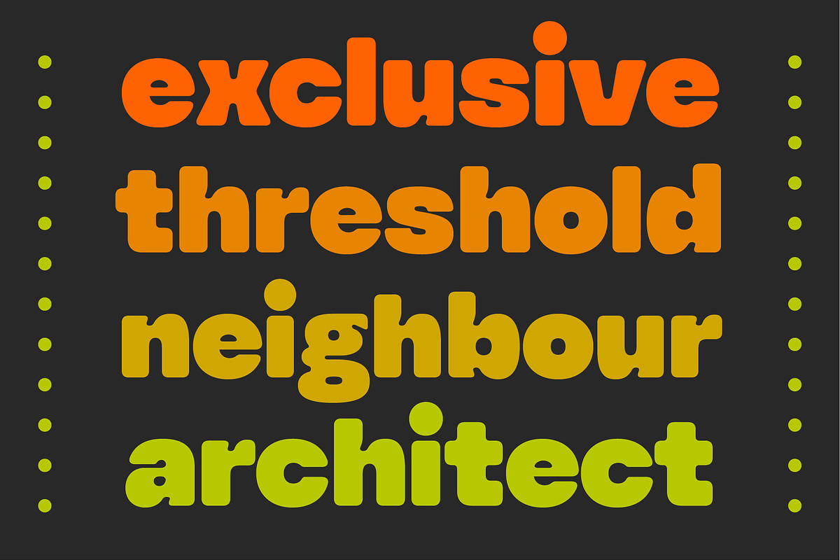 YNF Toyka | Display sans serif, a Sans Serif Font by YNF (Photo 9 of 15)