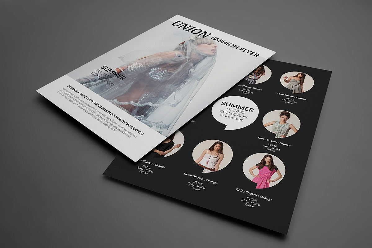 Union - Fashion Flyer Vol2, a Flyer Template by Incools Stokie (Photo 3 of 4)