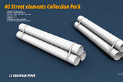 40 Street elements Collection Pack, an Architecture 3D Model by multimedia4ds (Thumbnail 45 of 70)
