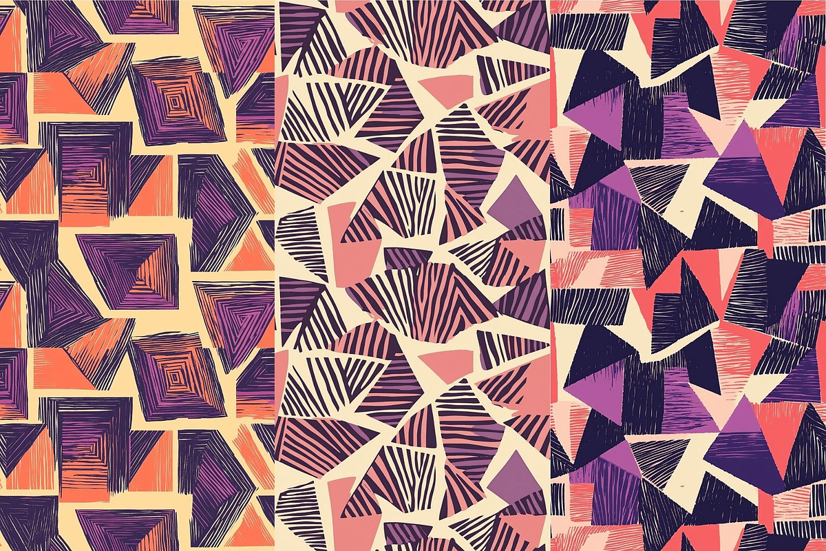 12 Neon Nachos Seamless Patterns, a Pattern Graphic by Inknfolly (Photo 3 of 7)