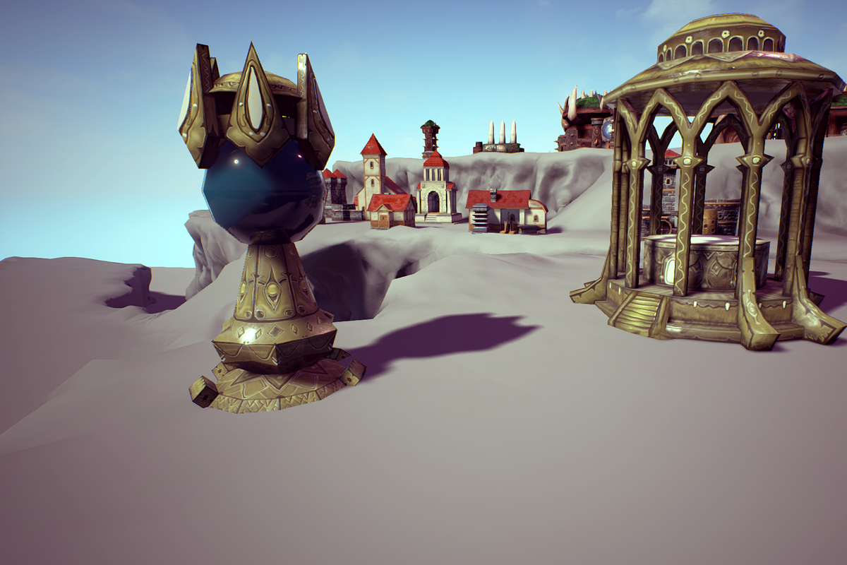 RTS Fantasy Buildings, an Architecture 3D Model by Neptunq Shop