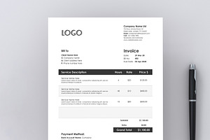 Invoice Template Google Docs Word