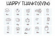 Happy thanksgiving| Symbols Fonts, a Symbol Font by Sirinart (Thumbnail 2 of 6)