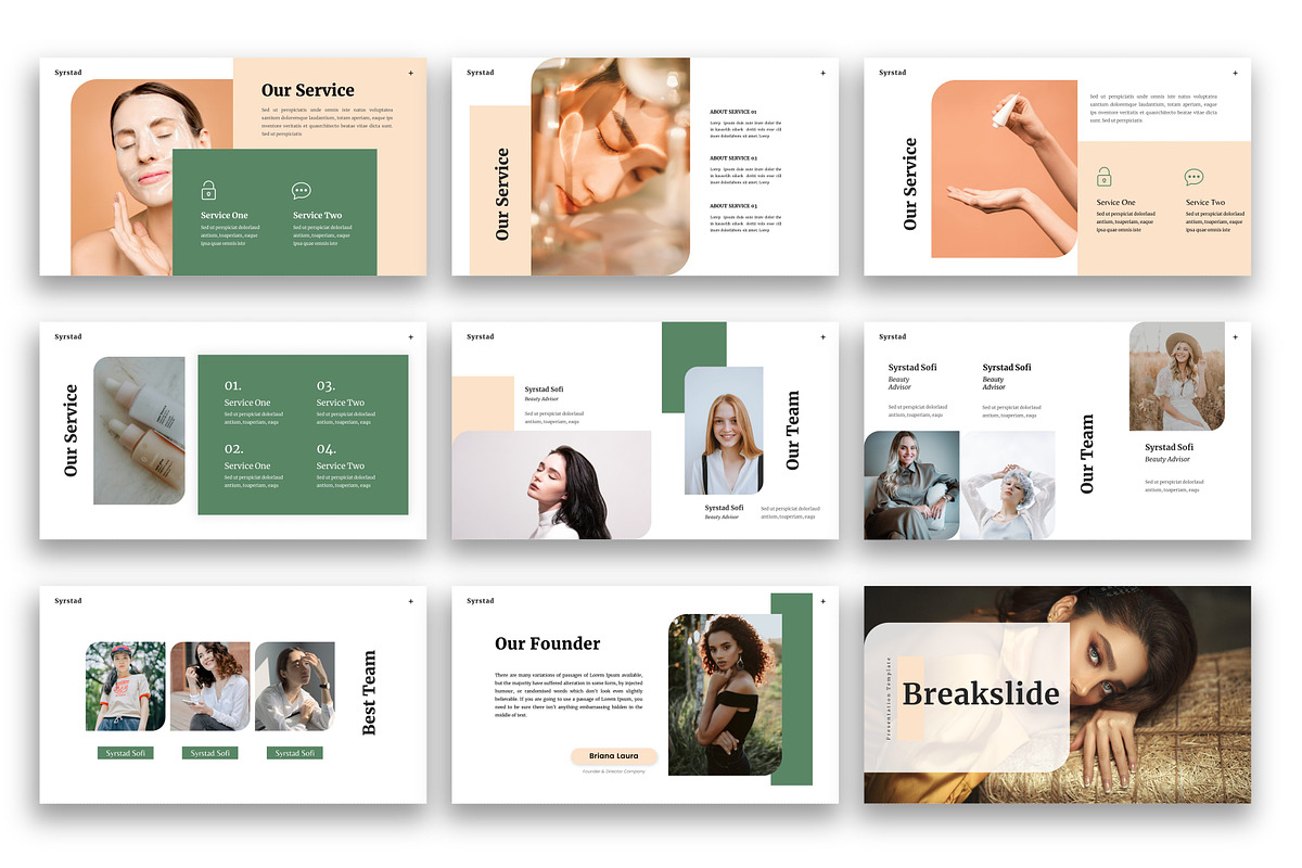 Syrstad – PowerPoint Template, a Presentation Template by kreatifreya (Photo 4 of 5)