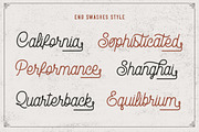 Rampage Monoline Advertisement Font, a Script Font by Creatype Studio (Thumbnail 6 of 13)
