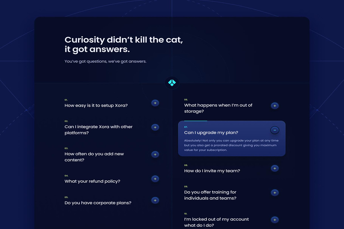 XORA - SaaS Landing Page Kit, an UI Kit Template by Creative Perspective (Photo 5 of 8)