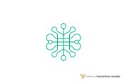Abstract Network Logo, a Branding & Logo Template by Vectorium Studio (Thumbnail 11 of 16)
