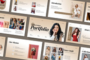 Modern Fashion Designer Portfolio, a Presentation Template by Mighty-Slide (Thumbnail 1 of 6)