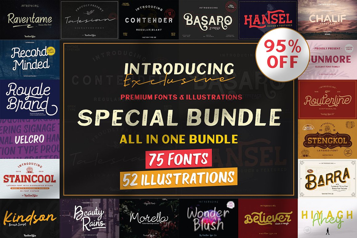 Special Bundle - All Font Collection