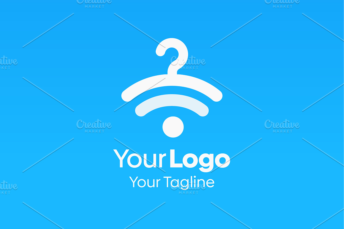 Signal Laundry Logo Template, a Branding & Logo Template by Grapixy (Photo 2 of 3)