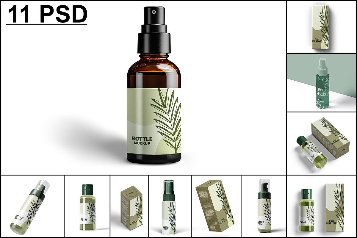 Spray Bottle Mockup, a Product Mockup by GraphicsPixel (Photo 1 of 23)
